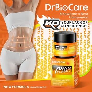 DrBioCare 7 Days Flash Advanced Hot Sweat Cream - Orange
